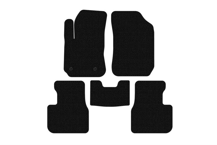 Citroen Cactus 2014-2020 Tapis de Sol en Caoutchouc Carsuit (Noirs) Image