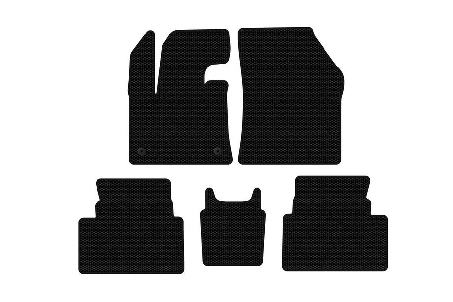Citroen C5 Aircross 2017-2025 Tapis en caoutchouc Carsuit (Pédale d'accélérateur au plancher, noir) Photo 1