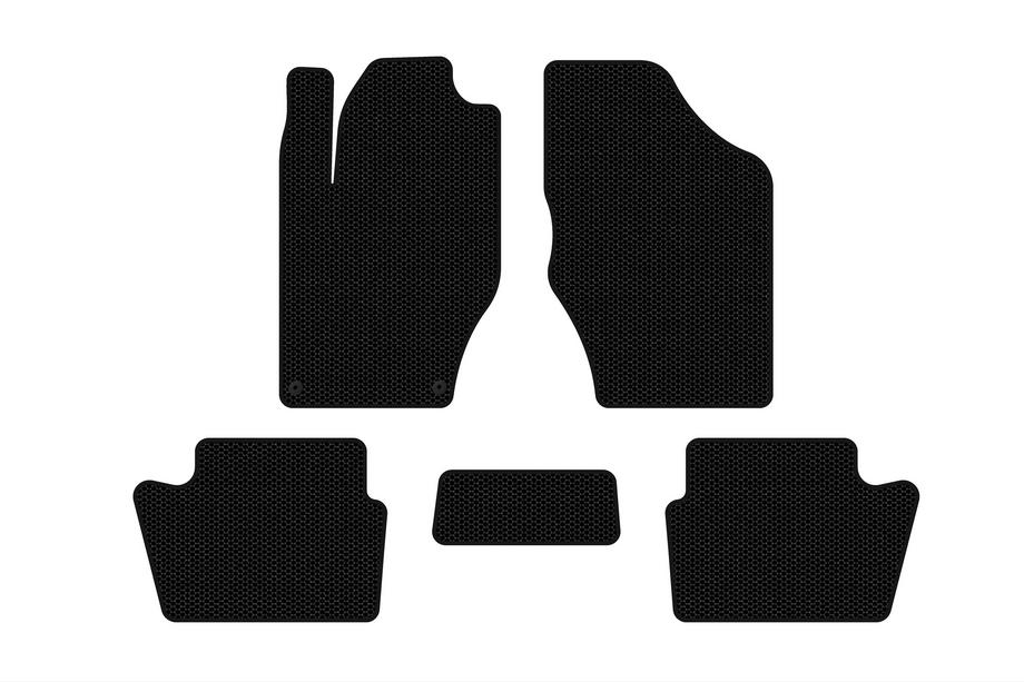 Citroen DS-4 2010-2015 Tapis en caoutchouc Carsuit (HB, Avant restylage, noir) Image