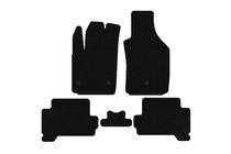 Fiat 500/500L 2013-2022 Tapis en caoutchouc Carsuit (HB, Électrique, noir) photo 1