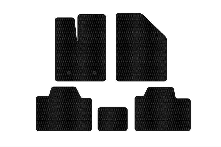 Ford Edge 2006-2014 Tapis de Sol en Caoutchouc Carsuit (Noirs) Image