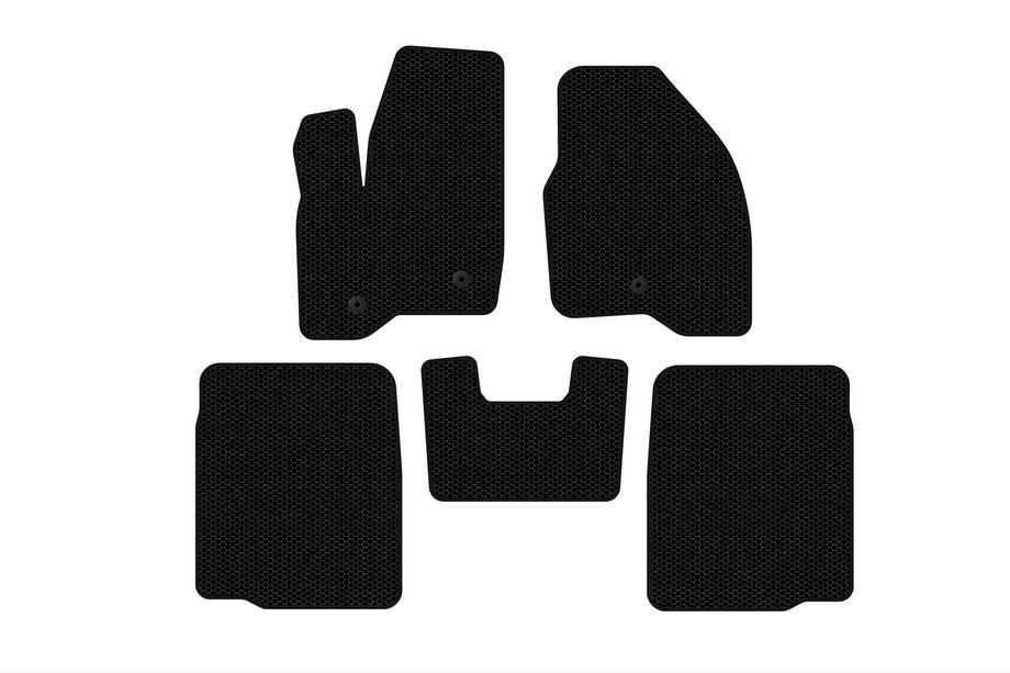 Ford Explorer 2011-2019 Tapis en caoutchouc Carsuit (2 rangées, 2011-2015, noir) Photo 1
