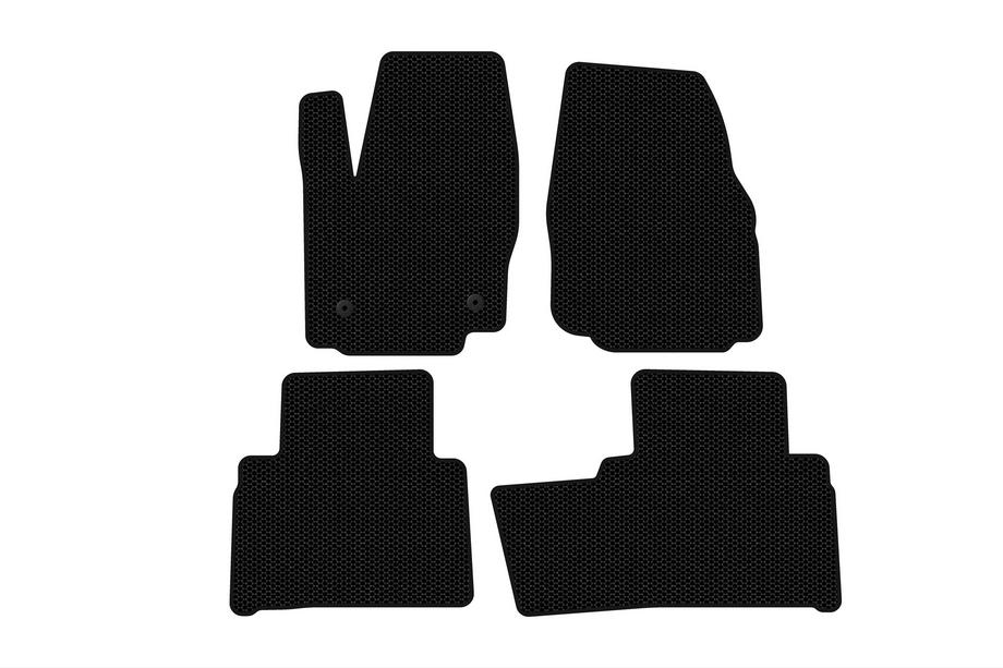 Ford Galaxy 2007-2015 Tapis en caoutchouc Carsuit (2 rangées, noir) Image