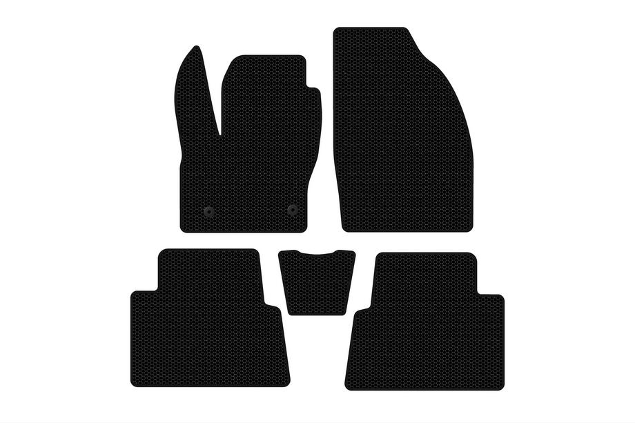Ford Kuga 2008-2013 Tapis de Sol en Caoutchouc Carsuit (Noirs) Photo 1