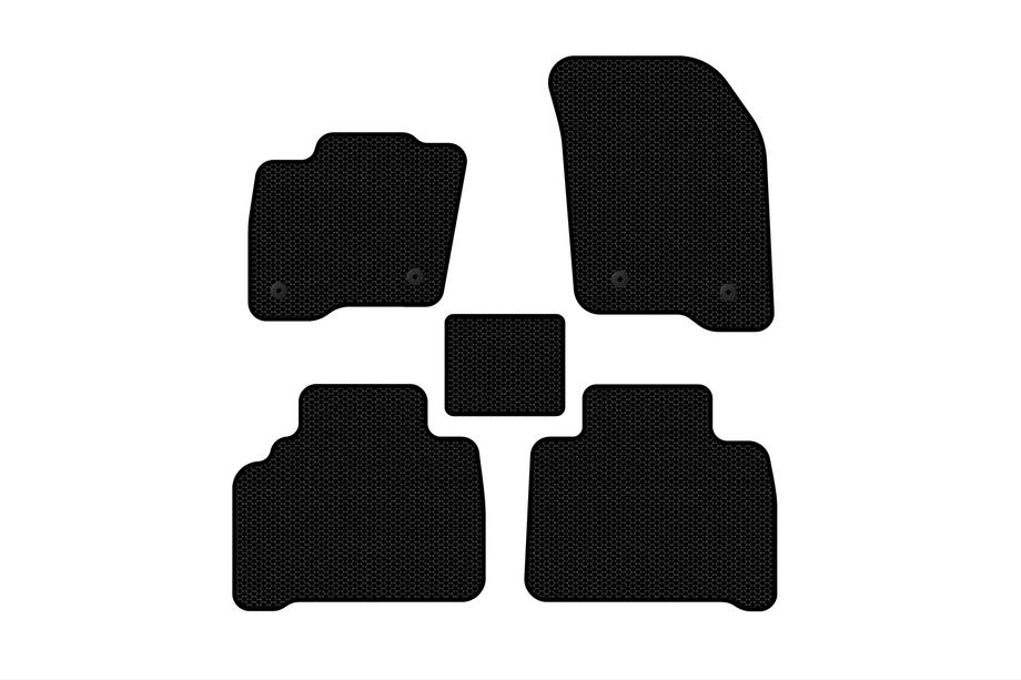 Ford S-Max 2015- Tapis de Sol en Caoutchouc Carsuit (Noirs) Image