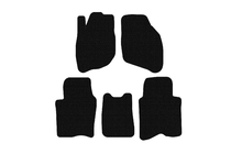 Honda City 2002-2008 Tapis en caoutchouc Carsuit (SD, noir) photo 1