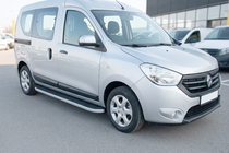 Dacia Dokker 2013-2022 Marchepieds Latéraux Tayga (2 pcs, Aluminium) photo 1