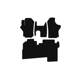 Tapis en caoutchouc Carsuit (2004-2007, 2 rangées, 8 places, noir) Hyundai H200, H1, Starex 1998-2007 photo 1