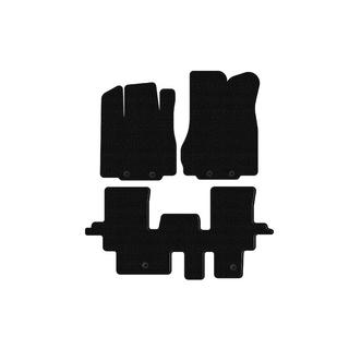 Tapis en caoutchouc Carsuit (2 rangées, noir) Infiniti QX60 2016-2021 photo 1