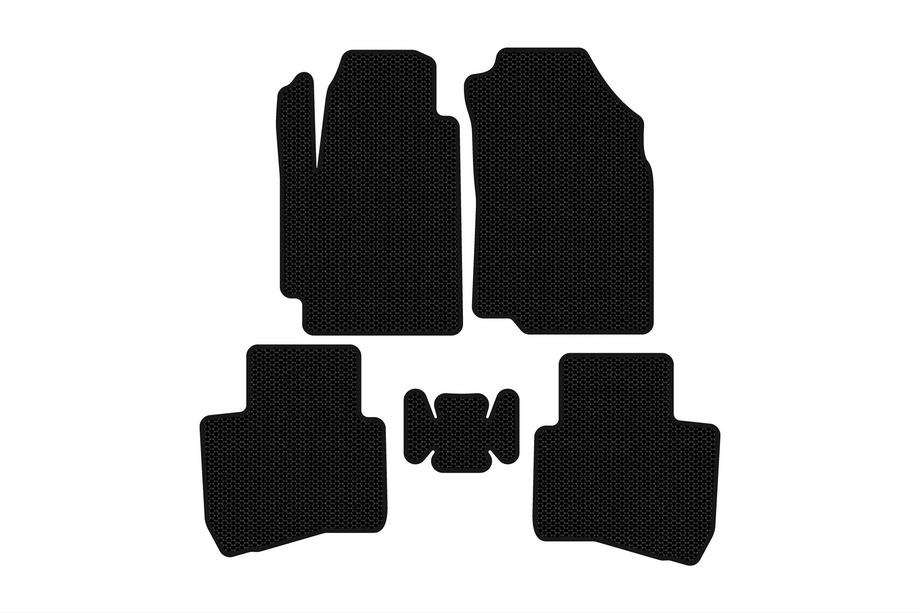 JAC S2 2014-2020 Tapis de Sol en Caoutchouc Carsuit (Noirs) Image