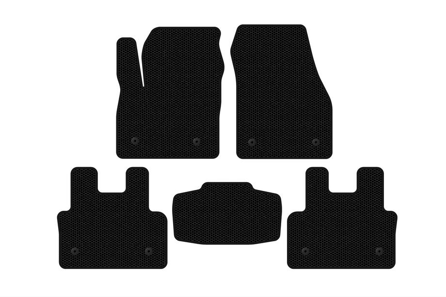 Jaguar E-Pace 2017-2024 Tapis de Sol en Caoutchouc Carsuit (Noirs) Image