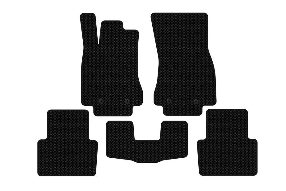 Jaguar XF 2009-2016 Tapis de Sol en Caoutchouc Carsuit (Noirs) Image