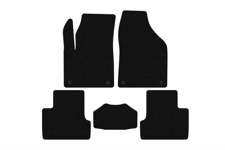 Jeep Cherokee KL 2013- Tapis en caoutchouc Carsuit (à partir de 2018, noir) Image