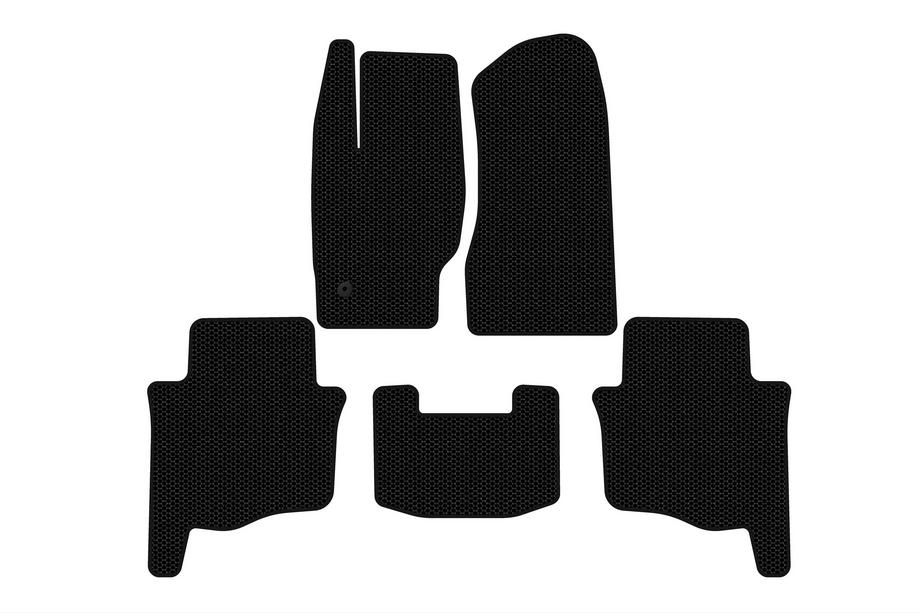 Jeep Grand Cherokee WK 2004-2010 Tapis de Sol en Caoutchouc Carsuit (Noirs) Image