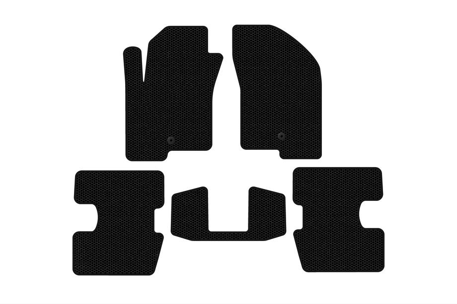 Jeep Patriot 2007-2016 Tapis de Sol en Caoutchouc Carsuit (Noirs) Image