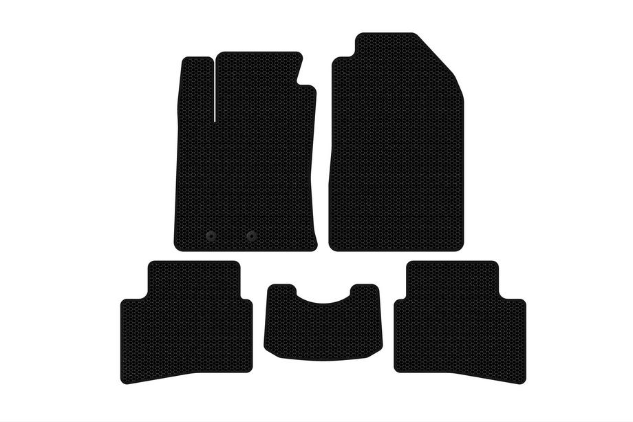 Kia Stonic 2017- Tapis en caoutchouc Carsuit (2017-2019, noirs) Photo 1