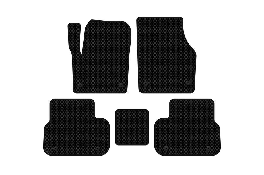Land Rover Discovery Sport 2014- Tapis en Caoutchouc Carsuit (2014-2019, 2 Rangées, Noir) Photo 1