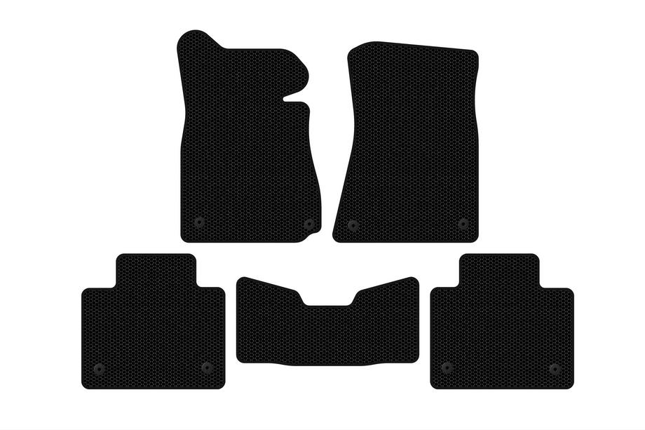 Lexus GS 2011-2020 Tapis en caoutchouc Carsuit (2011-2015, SD, 2 roues motrices, noir) Photo 1