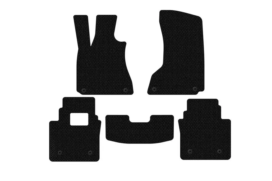 Maserati Quattroporte 2013-2023 Tapis en caoutchouc Carsuit (SD, noir) Photo 1