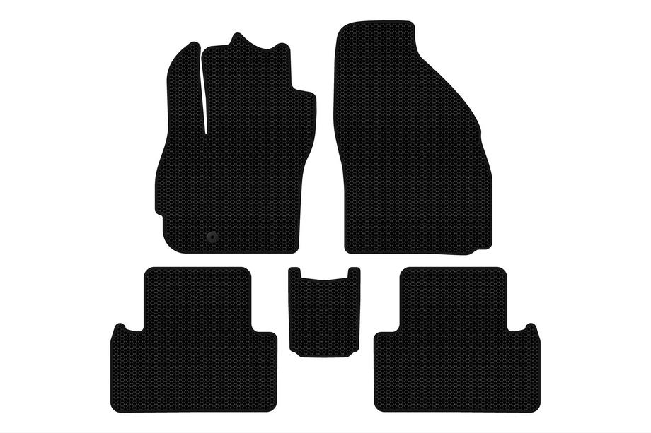 Mazda 5 2005-2009 Tapis en caoutchouc Carsuit (2 rangées, 7 places, noir) Image
