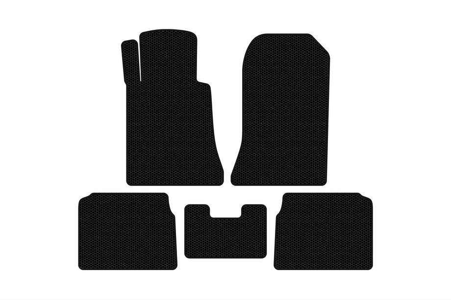 Mercedes E-class W124 1984–1997 Tapis en caoutchouc Carsuit (SD, noir) Photo 1