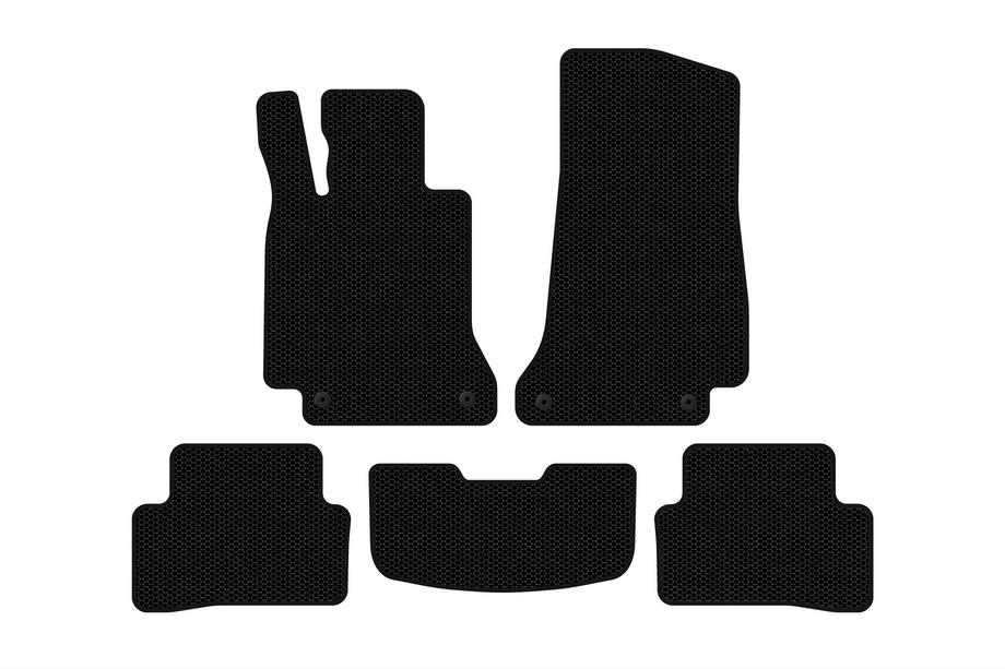 Mercedes C-class W205 2014-2021 Tapis en caoutchouc Carsuit (SD, noir) Photo 1