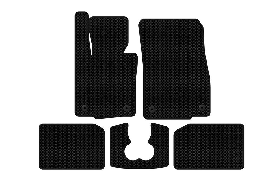 Mini Cooper F55/56/57 2014-2023 Tapis en caoutchouc Carsuit (pour S F55, 5 portes, noir) Photo 1
