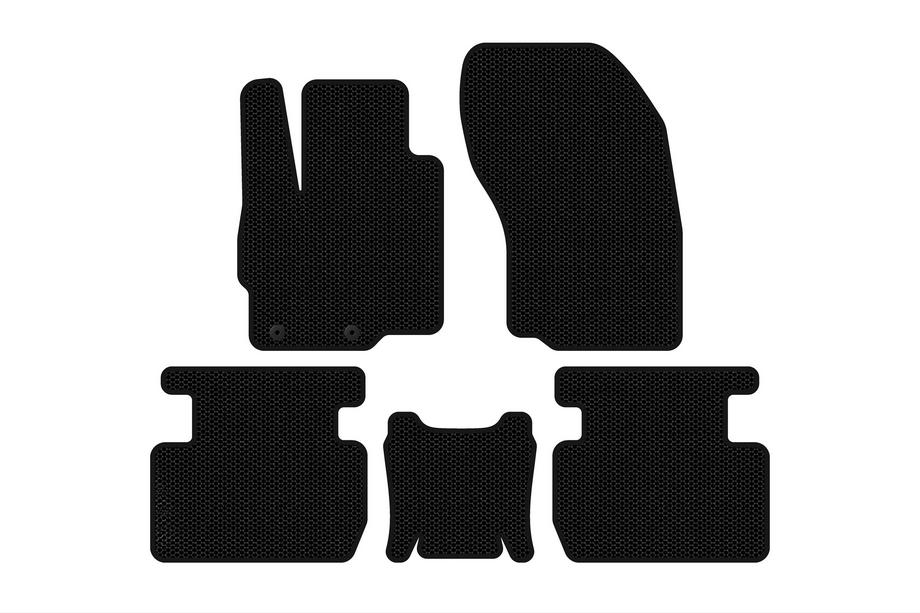 Mitsubishi Outlander 2021- Tapis de Sol en Caoutchouc Carsuit (Noirs) Photo 1