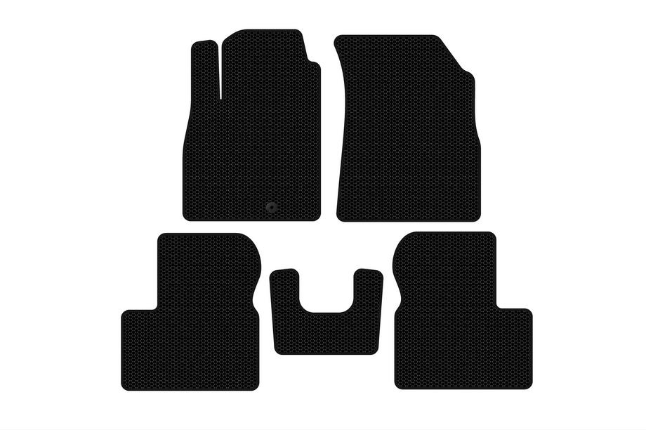 Nissan Micra K13 2011-2016 Tapis de Sol en Caoutchouc Carsuit (Noirs) Photo 1