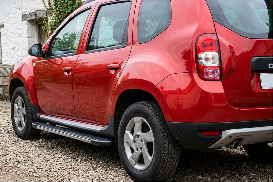 Dacia Duster 2008-2018 Marchepieds Latéraux Duru (2 pcs, Aluminium) Image