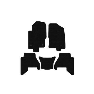 Tapis de sol en caoutchouc Carsuit V2 (2 rangées, noirs, 2010-2014) Nissan Pathfinder R51 2005-2014 photo 1