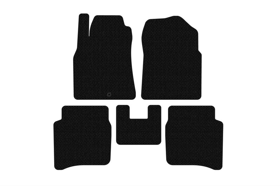 Nissan Primera P12 2002–2007 Tapis en caoutchouc Carsuit (SD, noir) Photo 1