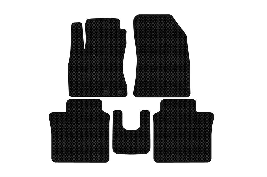 Nissan Note 2012-2020 Tapis en Caoutchouc Carsuit (HB, noir) Image