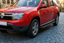 Dacia Duster 2008-2018 Marchepieds Latéraux Bosphorus Black (2 pcs, Aluminium) photo 1
