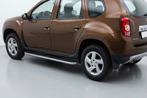 Dacia Duster 2008-2018 Marchepieds Latéraux Tayga (2 pcs, Aluminium) photo 1
