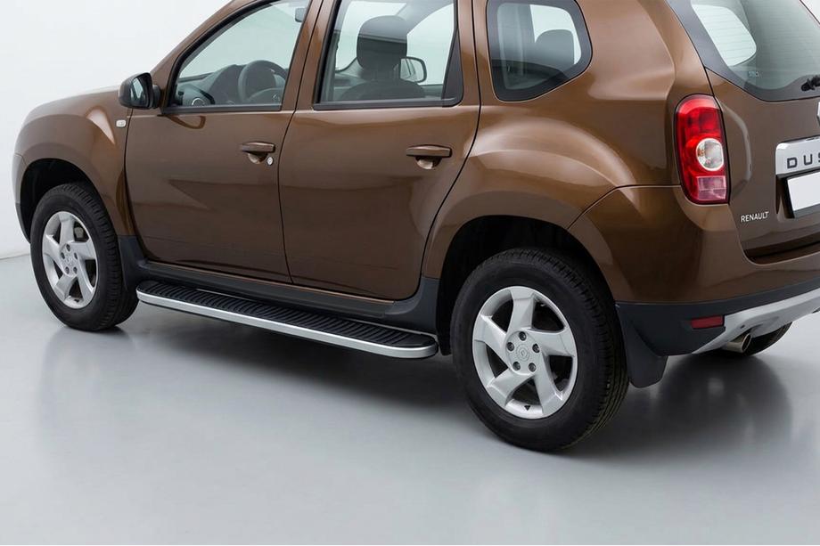 Dacia Duster 2008-2018 Marchepieds Latéraux Tayga (2 pcs, Aluminium) Image