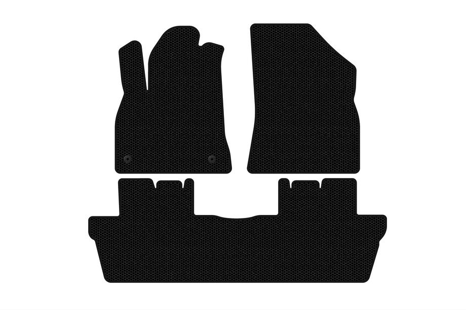 Peugeot 5008 2009-2016 Tapis de Sol en Caoutchouc Carsuit (Noirs) Image