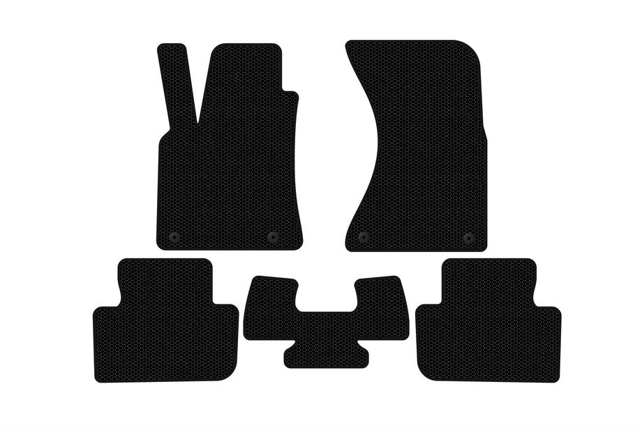 Porsche Macan 2014-2024 Tapis de Sol en Caoutchouc Carsuit (2014-2018, noir) Image