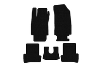 Renault Clio III 2005-2012 Tapis de Sol en Caoutchouc Carsuit (Noirs) photo 1