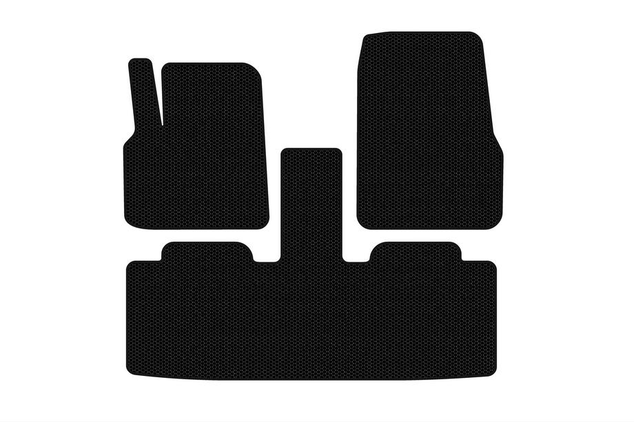 Renault Espace 2002-2014 Tapis en caoutchouc Carsuit (2 rangées, 7 places, noir) Photo 1