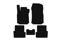 Renault Modus 2005-2012 Tapis de Sol en Caoutchouc Carsuit (Noirs) photo 1