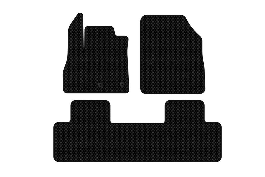 Renault Scenic/Grand 2016–2025 Tapis en caoutchouc Carsuit (5 places, noir) Photo 1