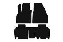 Renault Kangoo 2008–2020 Tapis en caoutchouc Carsuit (2 rangées, 5 portes/7 places, noir) photo 1