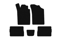 Renault Symbol 1999-2008 Tapis en caoutchouc Carsuit (SD, noir) photo 1