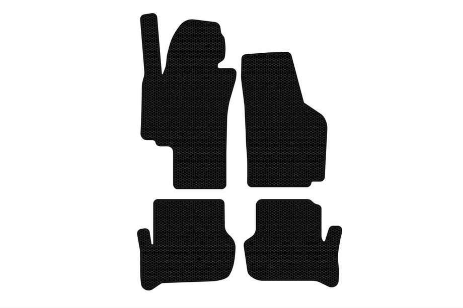 Seat Toledo 2005-2012 Tapis de Sol en Caoutchouc Carsuit (Noirs) Photo 1