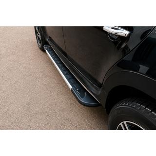Marchepieds Latéraux RedLine V1 (2 pcs, Aluminium) Renault Duster 2008–2017 photo 1