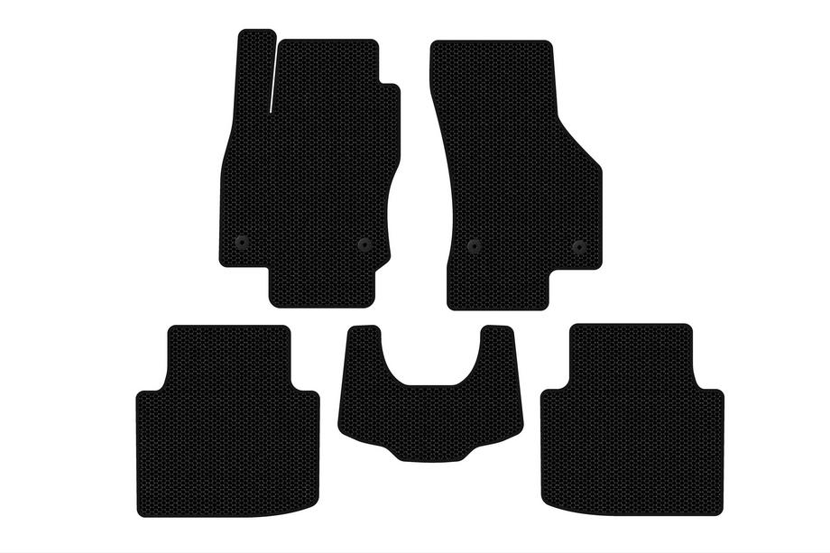 Skoda Superb 2015-2024 Tapis en caoutchouc Carsuit (avec patte, noir) Image