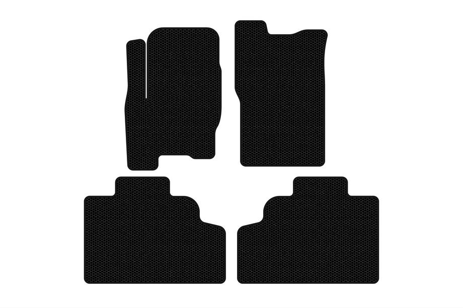 SsangYong Korando 1997-2006 Tapis de Sol en Caoutchouc Carsuit (Noirs) Image