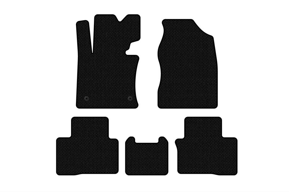 SsangYong Tivoli 2015- Tapis de Sol en Caoutchouc Carsuit (Noirs) Image