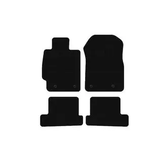 Tapis en caoutchouc Carsuit (Coupé, noir)